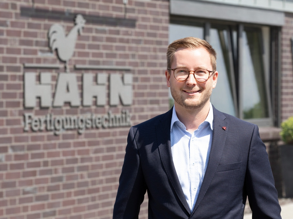 Kai Röttgers Hahn, Geschäftsführer der Hahn Fertigungstechnik in Papenburg (Emsland)